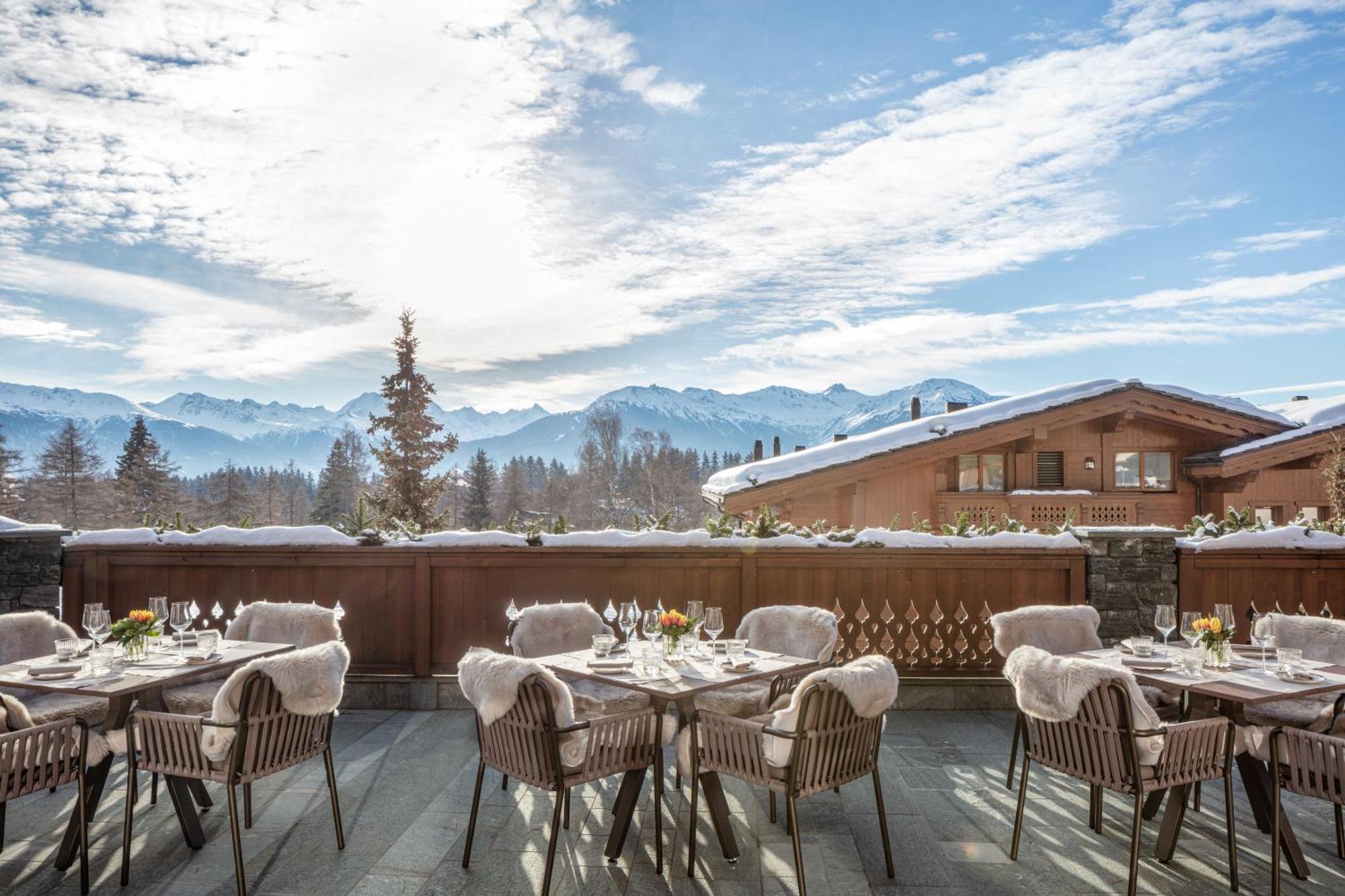 Guarda Golf Hotel & Residences Crans-Montana Dış mekan fotoğraf