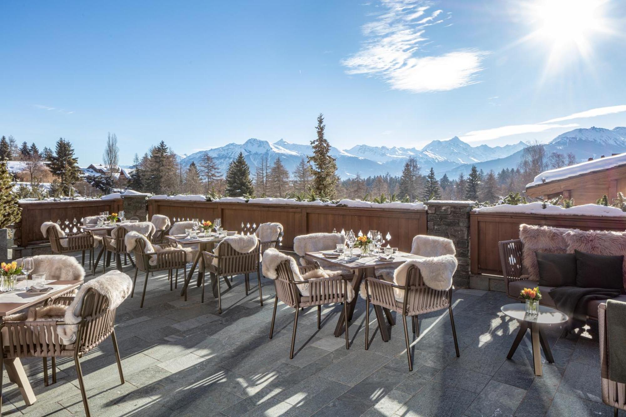 Guarda Golf Hotel & Residences Crans-Montana Dış mekan fotoğraf