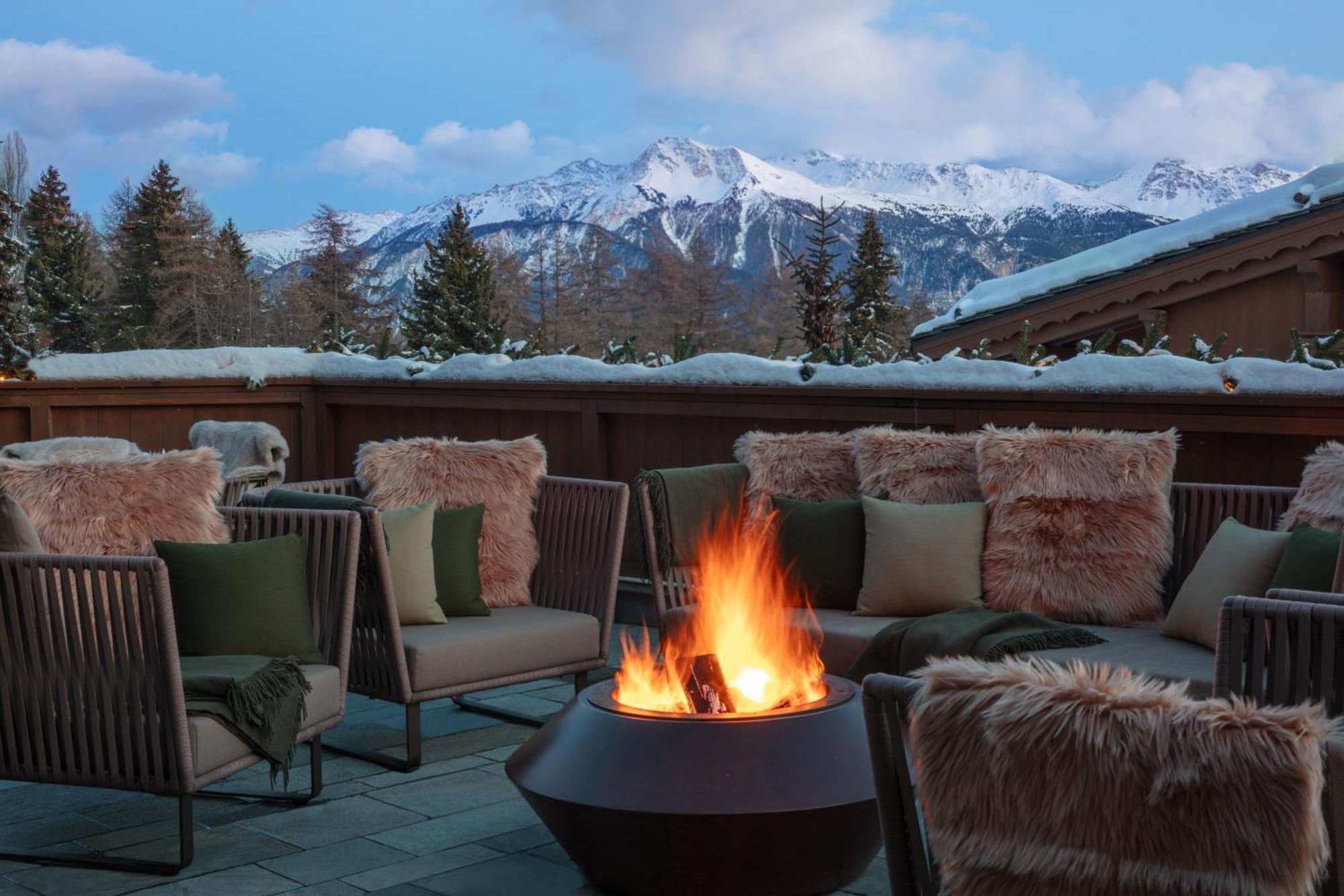 Guarda Golf Hotel & Residences Crans-Montana Dış mekan fotoğraf