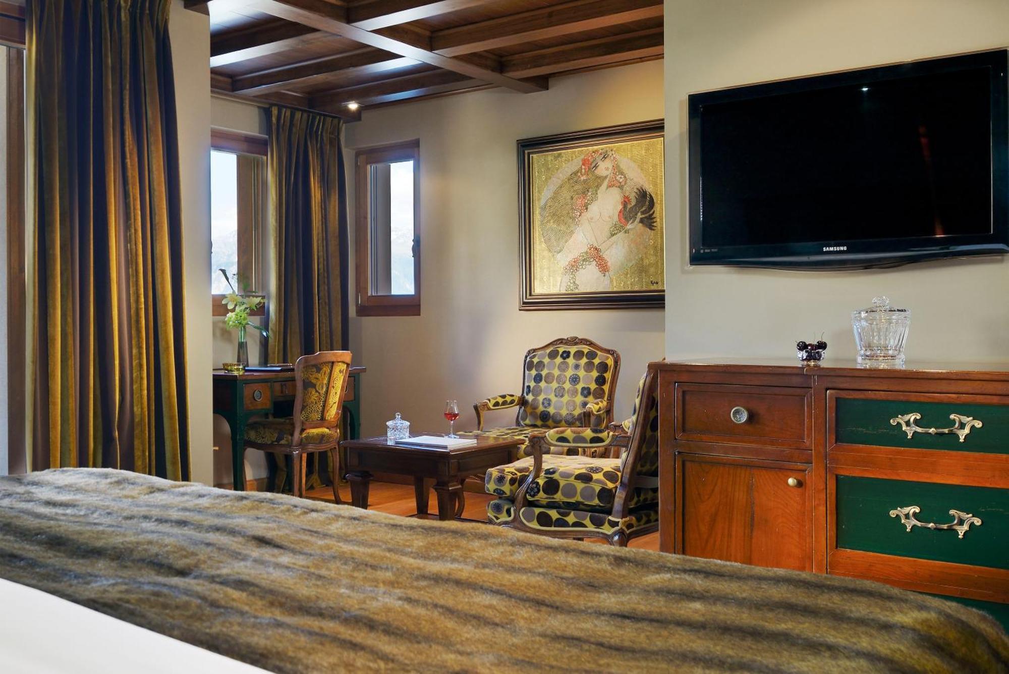 Guarda Golf Hotel & Residences Crans-Montana Oda fotoğraf